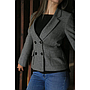 ANT- Saco abrigo S-8929 (Color Gris)